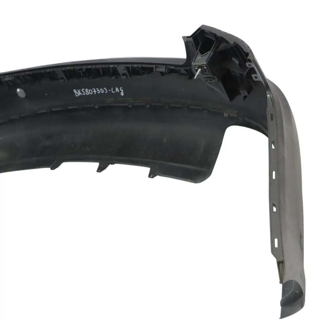 Bumper Trim Panel Cover Lava Grey Pearl Effect - Z7L to Audi A4 B8 Rear with Part number 8K5807303 Audi A4 B8 Rear Bumper Trim Panel Cover Lava Grey Pearl Effect - Z7L - SKU 8K5807303-LAG - Part number 8K5807303