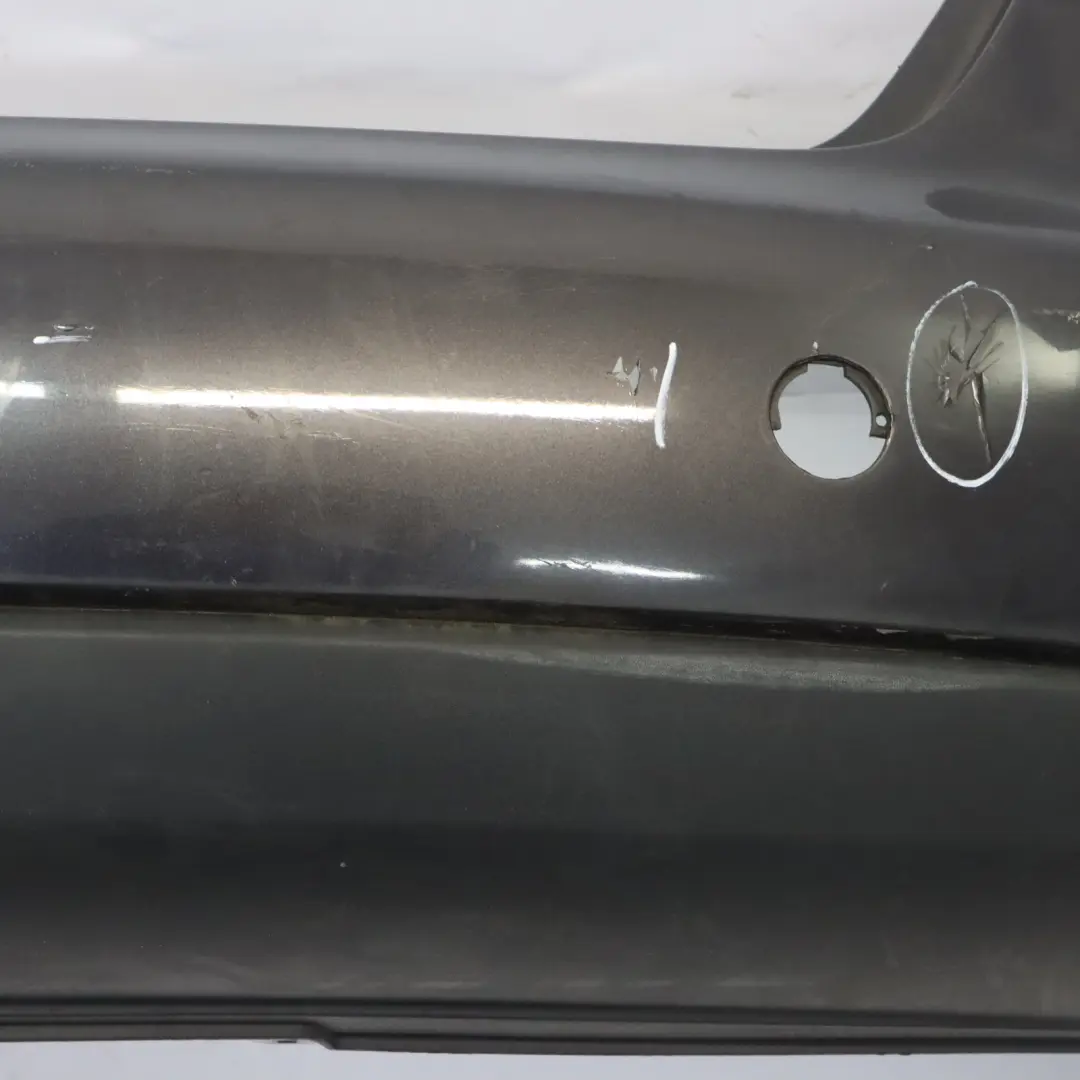 Bumper Trim Panel Cover Lava Grey Pearl Effect - Z7L to Audi A4 B8 Rear with Part number 8K5807303 Audi A4 B8 Rear Bumper Trim Panel Cover Lava Grey Pearl Effect - Z7L - SKU 8K5807303-LAG - Part number 8K5807303