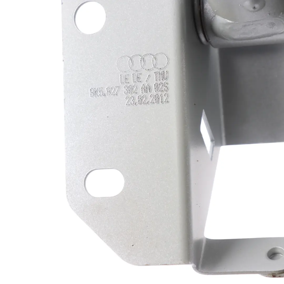 Trunk Hinge Rear Right O/S Ice Silver - X7W to Audi A4 B8 Tailgate with Part number 8K5827302AA Audi A4 B8 Tailgate Trunk Hinge Rear Right O/S Ice Silver - X7W - SKU 8K5827302AA-ICS - Part number 8K5827302AA