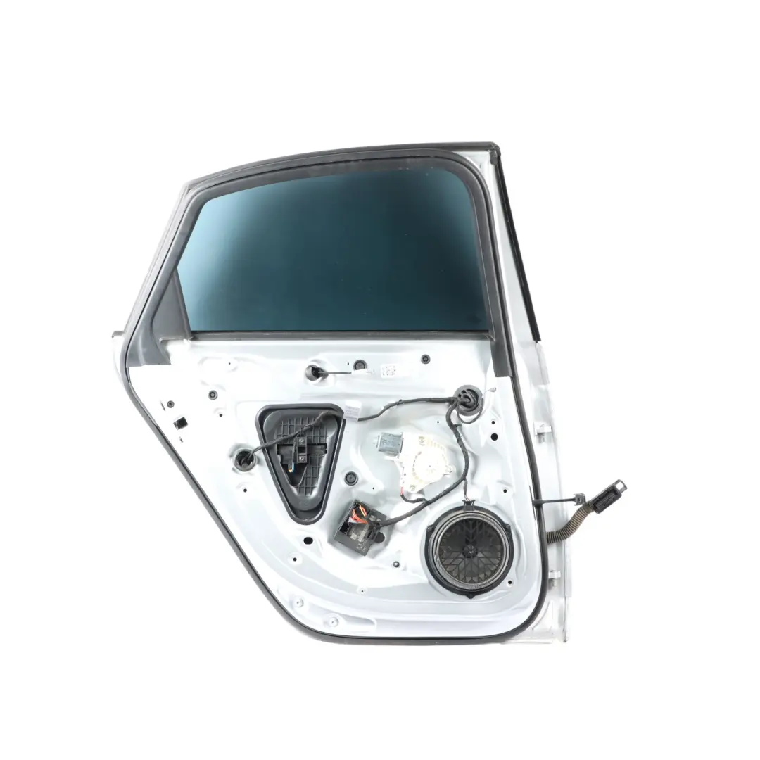 Door Left N/S Ice Silver Metallic - X7W to Audi A4 B8 Limousine Rear with Part number 8K5833051D Audi A4 B8 Limousine Rear Door Left N/S Ice Silver Metallic - X7W - SKU 8K5833051D-ICS - Part number 8K5833051D