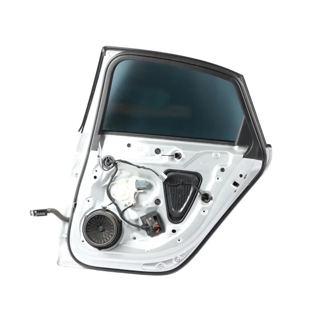 Audi A4 A8 Limousine Rear Door Right O/S Ice Silver Metallic - X7W - SKU 8K5833052D-ICS - Part number 8K5833052D