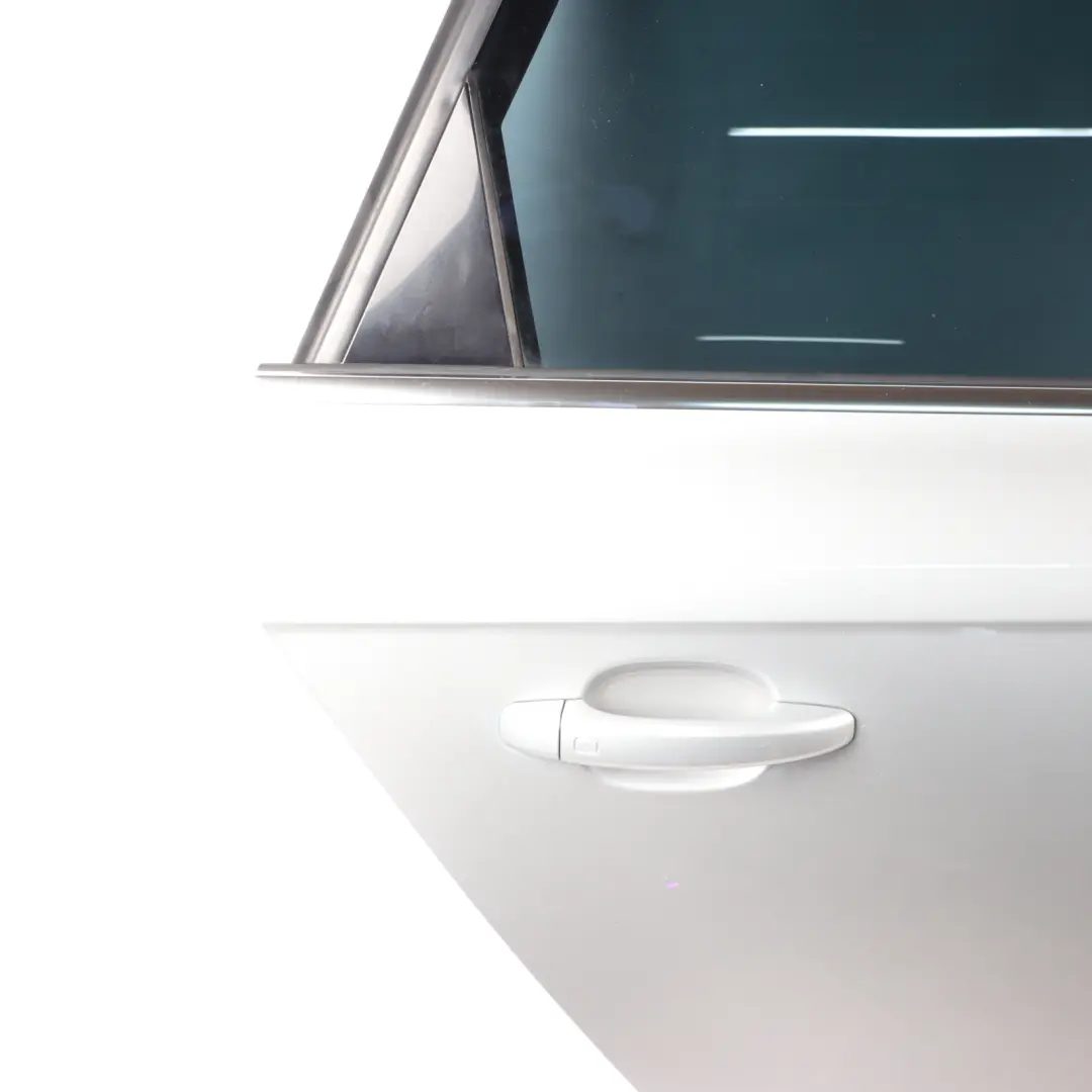 Audi A4 B8 Limousine Rear Door Right O/S Ice Silver Metallic - X7W - SKU 8K5833052D-ICS - Part number 8K5833052D