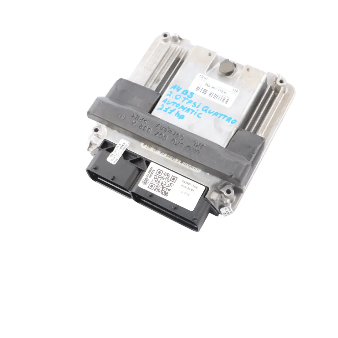 Audi A4 B8 A5 8T 2.0 TFSI CDNC Quattro 211HP Engine Control Unit ECU - SKU 8K5907115H - Part number 8K5907115H