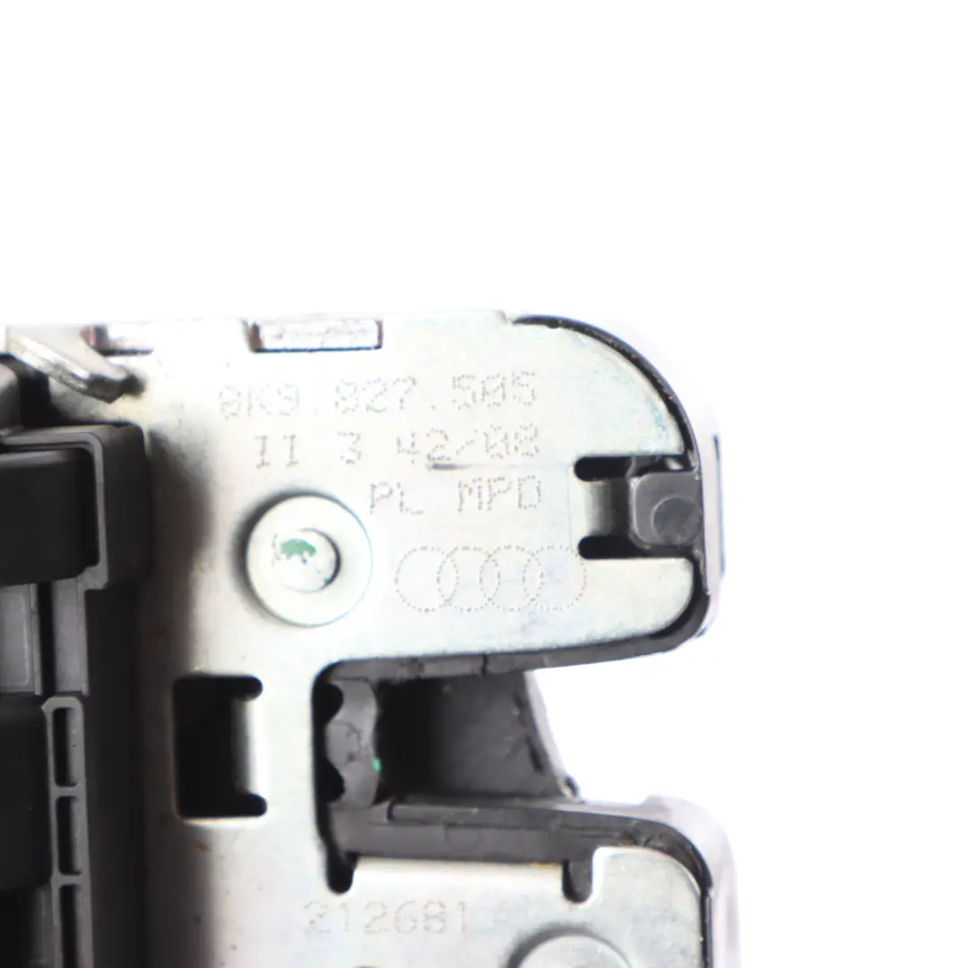 Heck Klappen Schloss Verriegelung Mechanismus für Audi A3 8P A5 8T mit Teilenummer 8K9827505 Audi A3 8P A5 8T Heck Klappen Schloss Verriegelung Mechanismus - SKU 8K9827505 - Teilenummer 8K9827505