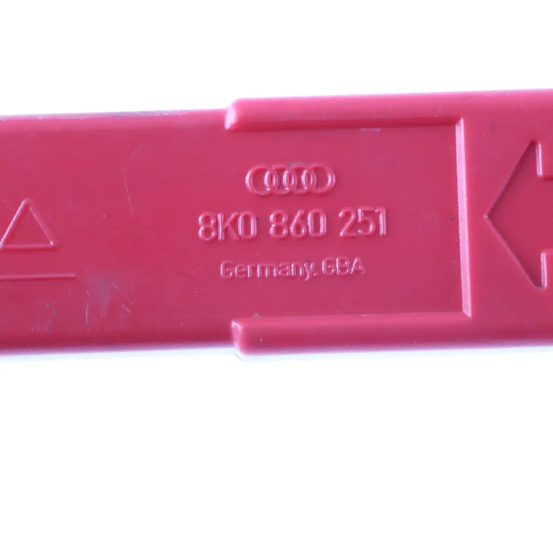 Trunk Tool Kit Spare Wheel Jack Screw Hazard Triangle to Audi A3 8P with Part number 8P0012109G Audi A3 8P Trunk Tool Kit Spare Wheel Jack Screw Hazard Triangle - SKU 8P0012109G - Part number 8P0012109G