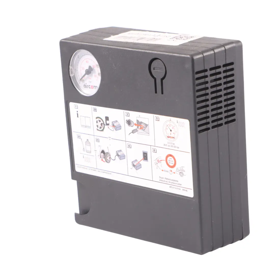 Kit di attrezzi di emergenza per pneumatici Compressore per Audi A3 8V con numero di parte 8P0012615A Audi A3 8V Kit di attrezzi di emergenza per pneumatici Compressore - SKU 8P0012615A-1 - Numero di parte 8P0012615A