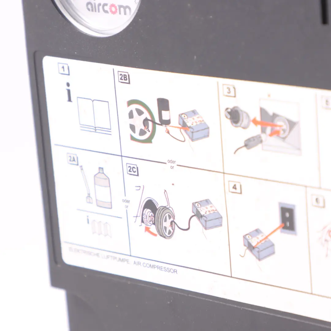 Reifen Notfall Werkzeugsatz Kompressor Kofferraum für Audi A3 8V mit Teilenummer 8P0012615A Audi A3 8V Reifen Notfall Werkzeugsatz Kompressor Kofferraum - SKU 8P0012615A-1 - Teilenummer 8P0012615A