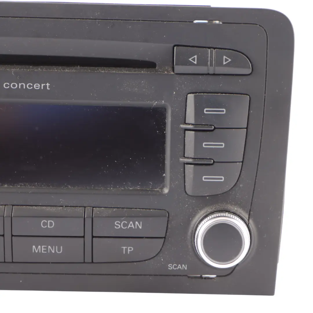 Audi A3 8P Multimedia Radio CD Spieler Hauptgerät - SKU 8P0035186AB - Teilenummer 8P0035186AB