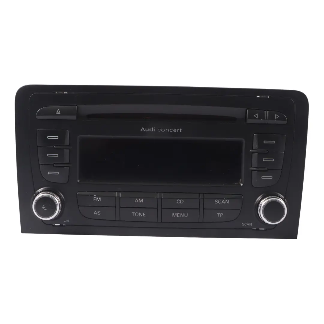 Multimedia Radio CD Player Head Unit to Audi A3 8P with Part number 8P0035186P Audi A3 8P Multimedia Radio CD Player Head Unit - SKU 8P0035186P - Part number 8P0035186P