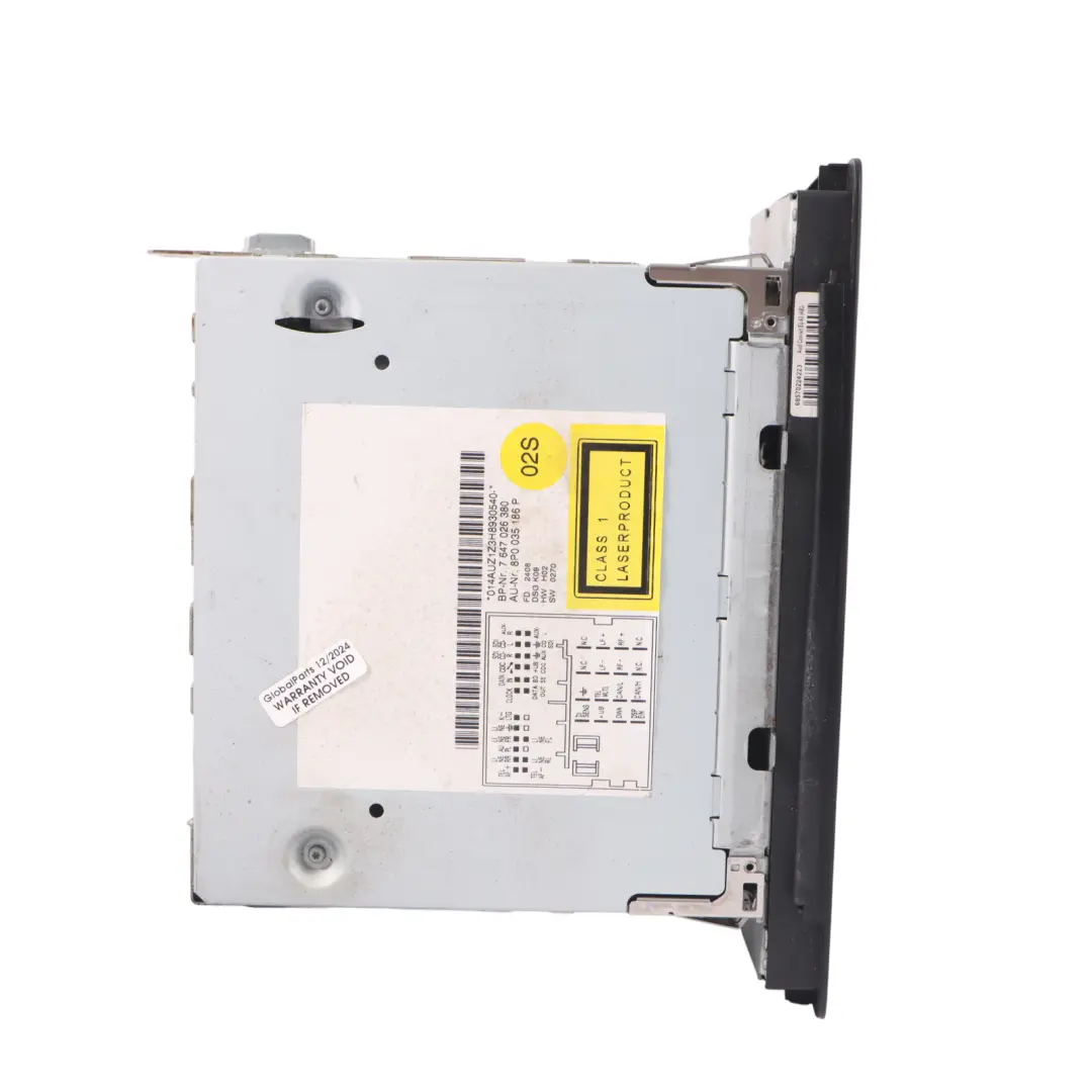 Multimedia Radio CD Player Head Unit to Audi A3 8P with Part number 8P0035186P Audi A3 8P Multimedia Radio CD Player Head Unit - SKU 8P0035186P - Part number 8P0035186P