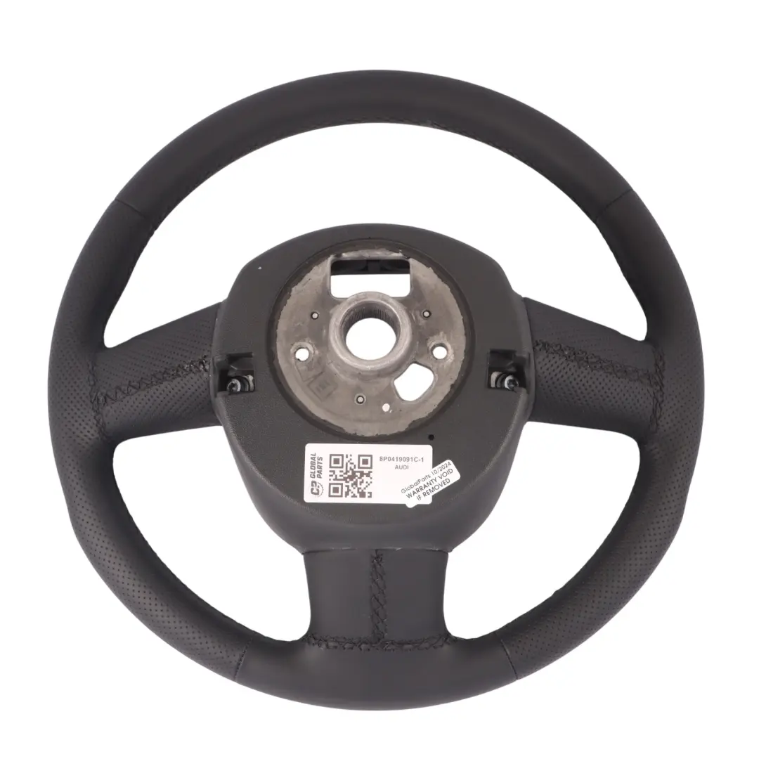 NUOVO Volante in Pelle Nera Multifunzione per Audi A3 8P con numero di parte 8P0419091C Audi A3 8P NUOVO Volante in Pelle Nera Multifunzione - SKU 8P0419091C-1 - Numero di parte 8P0419091C