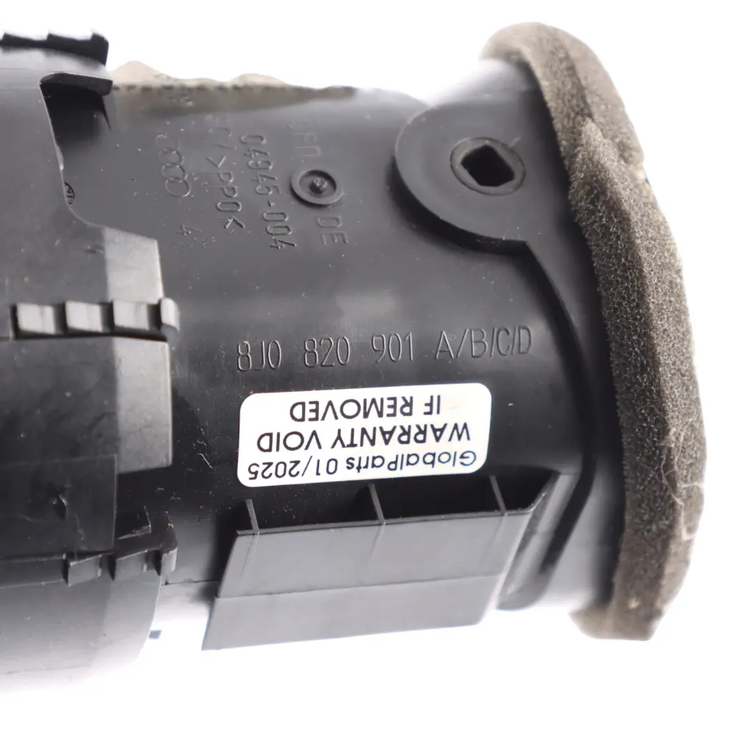 Audi A3 8P Lüftungsdüse Armaturenbrett Düse Kühlergrill Belüftung 8P0820901C - SKU 8P0820901F - Teilenummer 8P0820901F