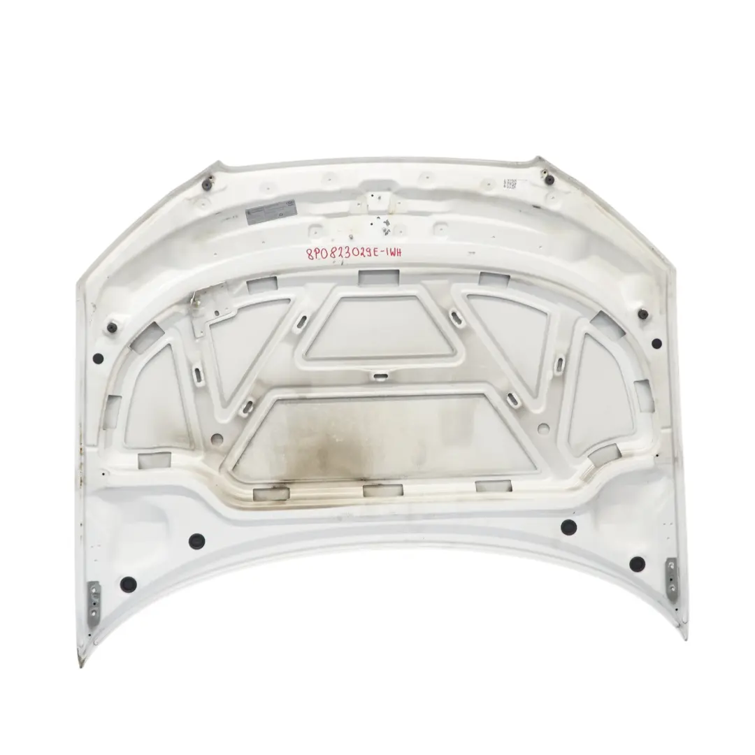 Audi A3 8P Front Hood Bonnet Panel Cover - SKU 8P0823029E-IWH - Part number 8P0823029E-IWH