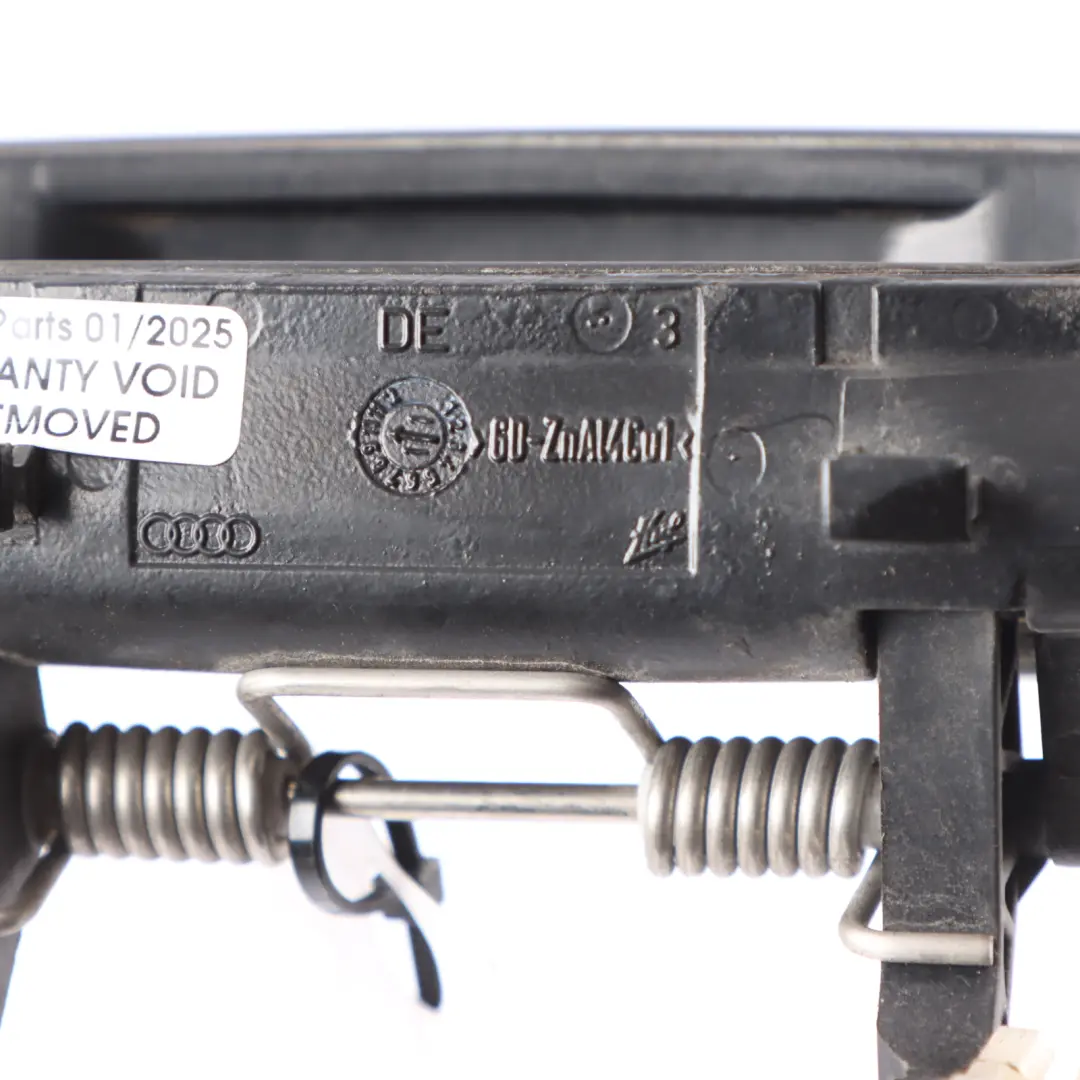 Door Outer Handle Bracket Rear Left N/S Lava Grey Pearl - Z7L to Audi A3 8P with Part number 8P0837207 Audi A3 8P Door Outer Handle Bracket Rear Left N/S Lava Grey Pearl - Z7L - SKU 8P0837207-LAG - Part number 8P0837207