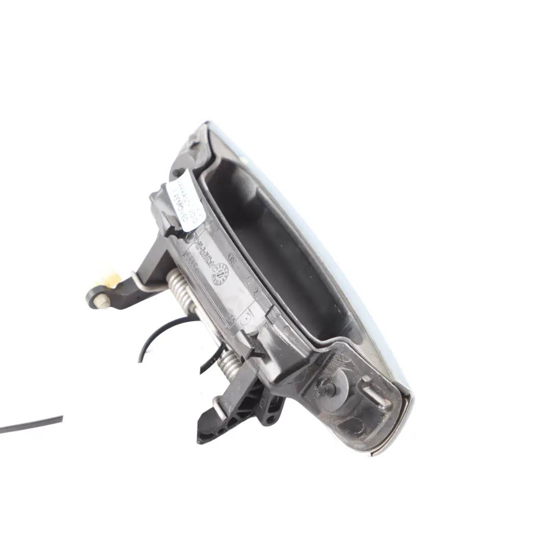 Audi A3 8P Door Handle Front Rear Left N/S Outside Sphere Blue Metallic - X5X - SKU 8P0837207-SPH - Part number 8P0837207