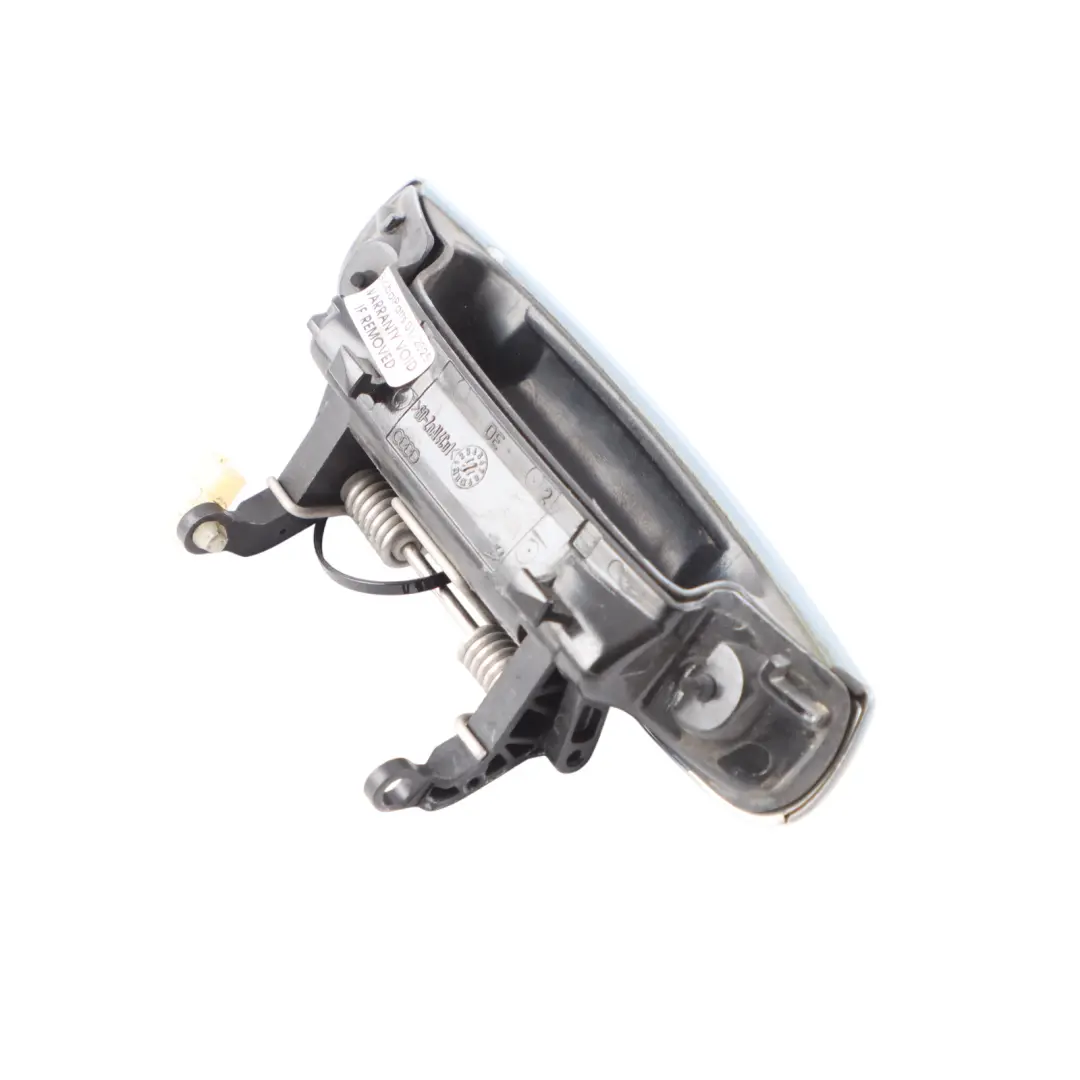 Manija la puerta delantera trasera izquierda exterior Esfera Metálico para Audi A3 8P con número de pieza 8P0837207 Audi A3 8P Manija la puerta delantera trasera izquierda exterior Esfera Metálico - SKU 8P0837207-SPH - Número de pieza 8P0837207