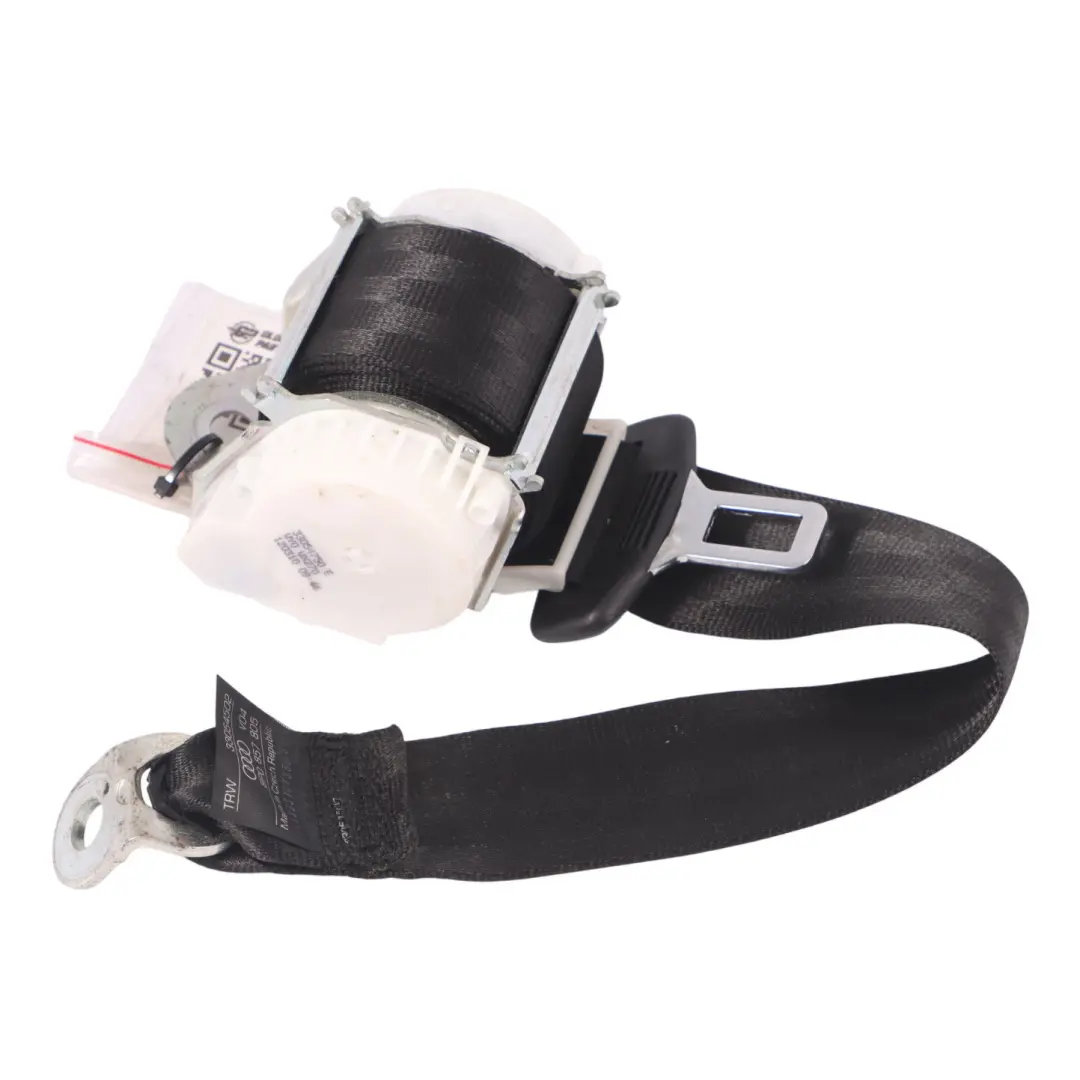 Cintura di sicurezza posteriore sinistra destra Nero Audi A3 8P - SKU 8P0857805 - Numero di parte 8P0857805