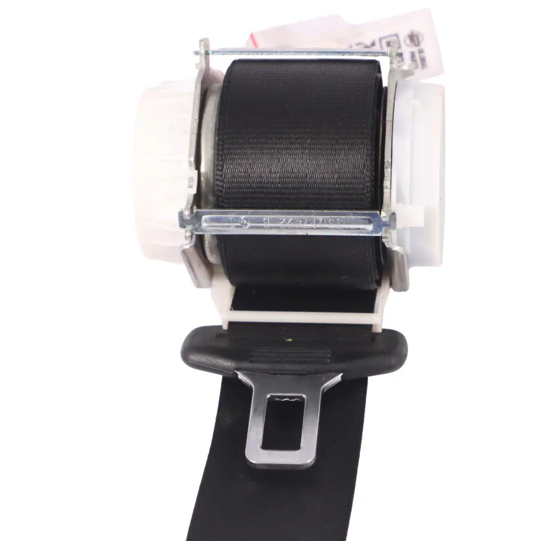 Audi A3 8P Ceinture de sécurité arrière gauche droite Noir - SKU 8P0857805 - Numéro de pièce 8P0857805