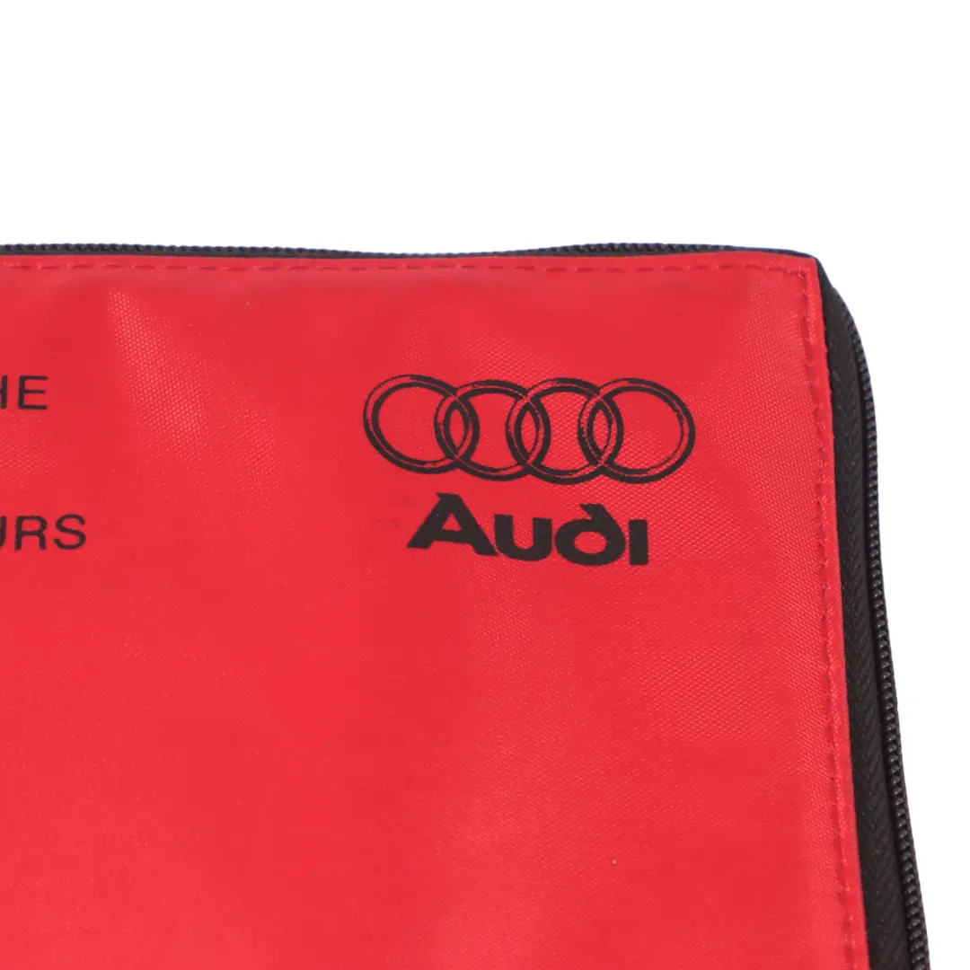 Audi A4 B8 Emergency First Aid Kit Set Pouch Bandages Red Bag - SKU 8P0860282A - Part number 8P0860282A