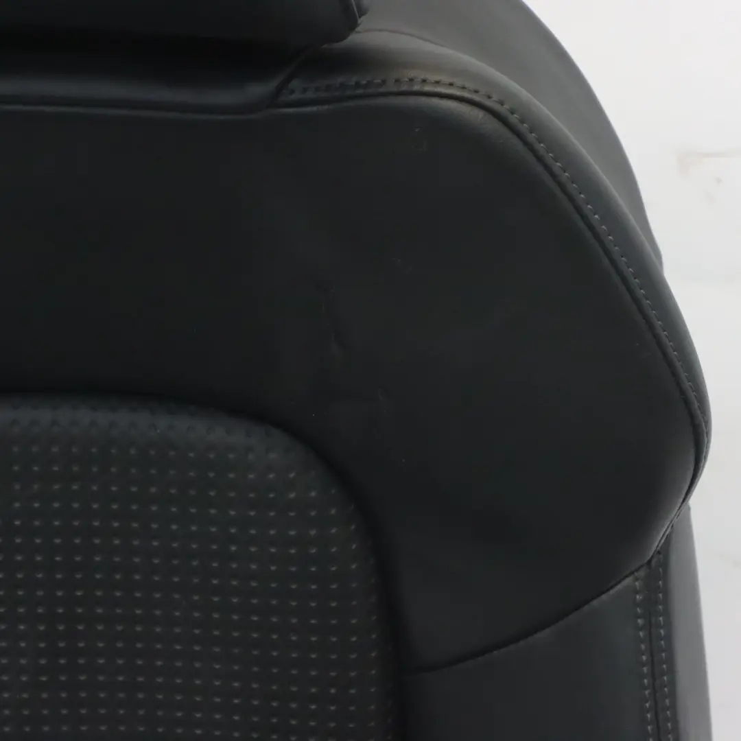 Audi A3 S3 8P Sportback Seat Front Left N/S Interior Heated Leather Black - SKU 8P0881805CQ-1 - Part number 8P0881805CQ