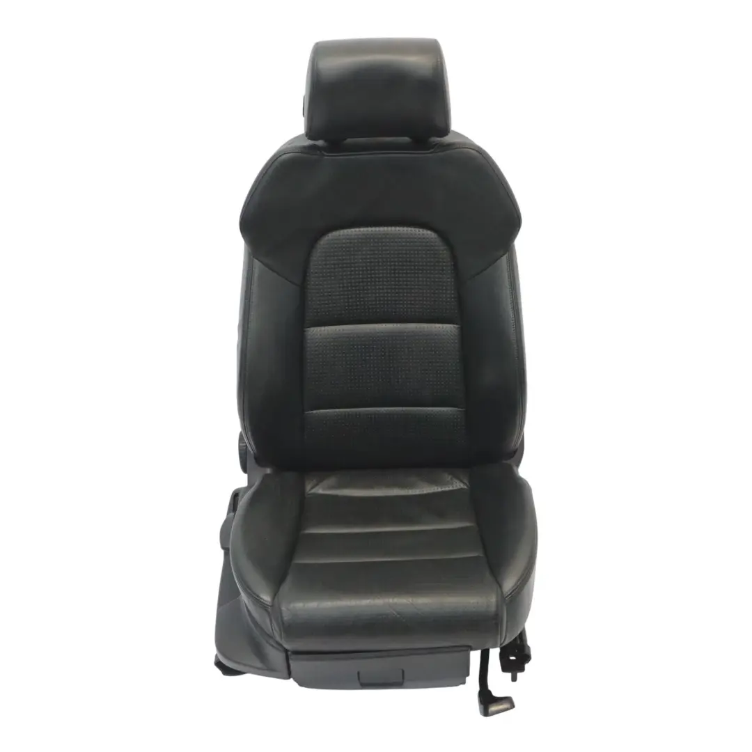 Sportback Fotel Przedni Prawy Przód Grzany Skórzany Czarny do Audi A3 S3 8P o numerze 8P0881806CQ Audi A3 S3 8P Sportback Fotel Przedni Prawy Przód Grzany Skórzany Czarny - SKU 8P0881806CQ-1 - Numer Części 8P0881806CQ
