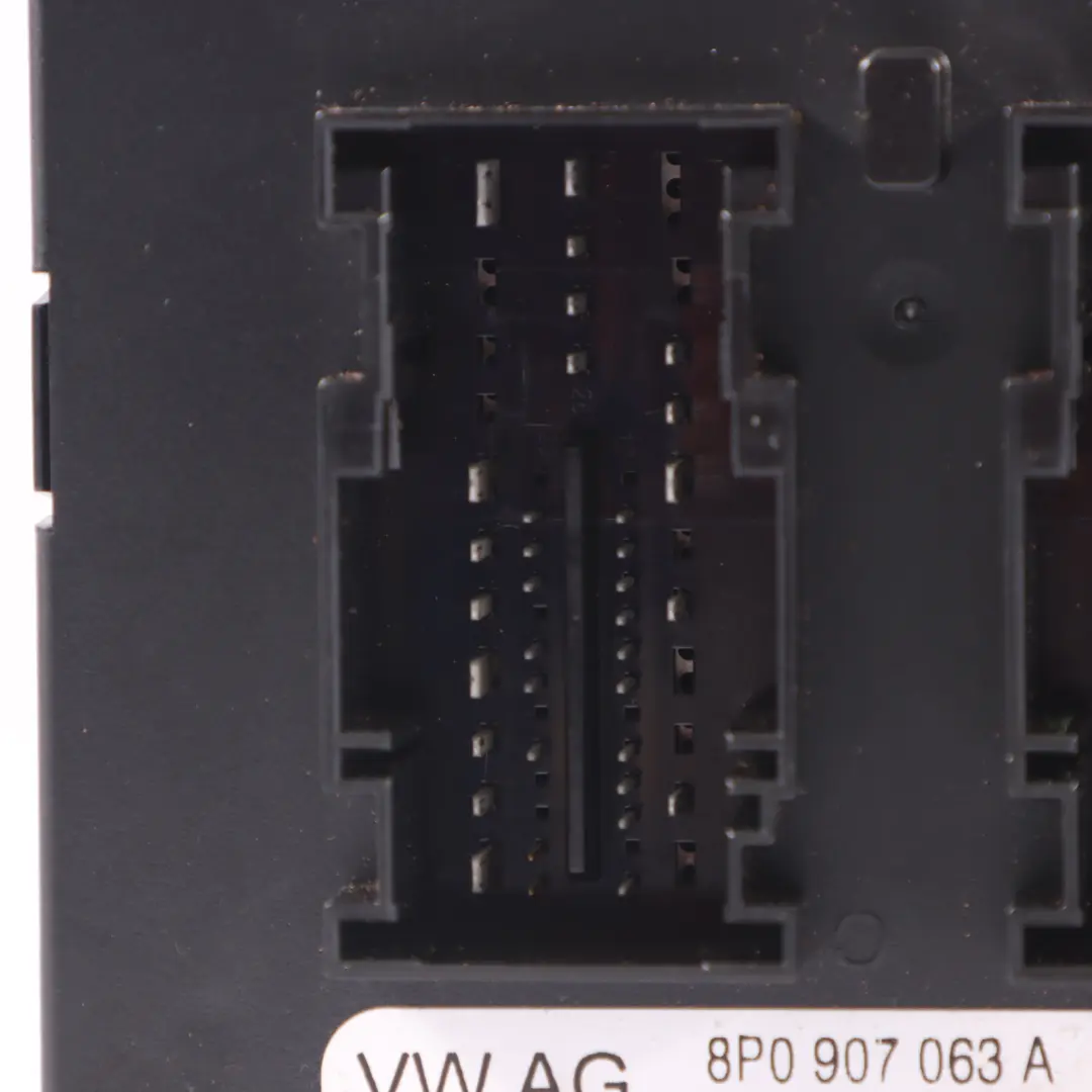 Unidad de control de la carrocería Módulo de confort para Audi A3 8P BCM con número de pieza 8P0907063A Audi A3 8P BCM Unidad de control de la carrocería Módulo de confort - SKU 8P0907063A - Número de pieza 8P0907063A