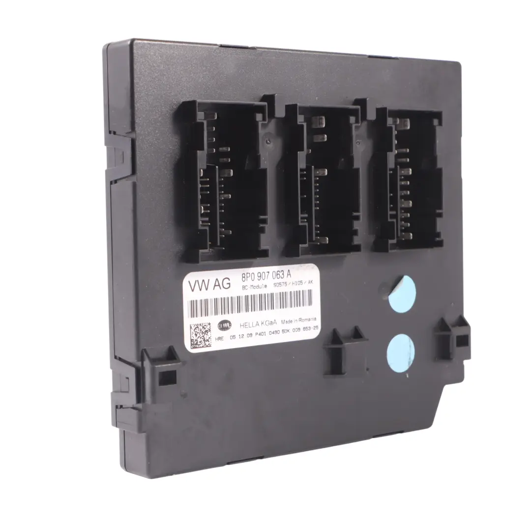 Audi A3 8P BCM Body Control Unit Comfort Module - SKU 8P0907063A - Part number 8P0907063A