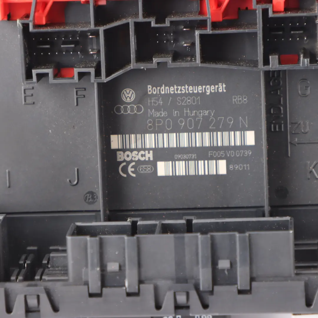Audi A3 8P BCM Body Control Module Unit ECU - SKU 8P0907279N - Part number 8P0907279N