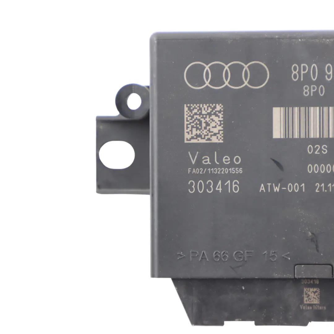 Audi A3 8P PDC Einpark Hilfe Distanz Kontroll Modul Steuergerät - SKU 8P0919475M - Teilenummer 8P0919475M