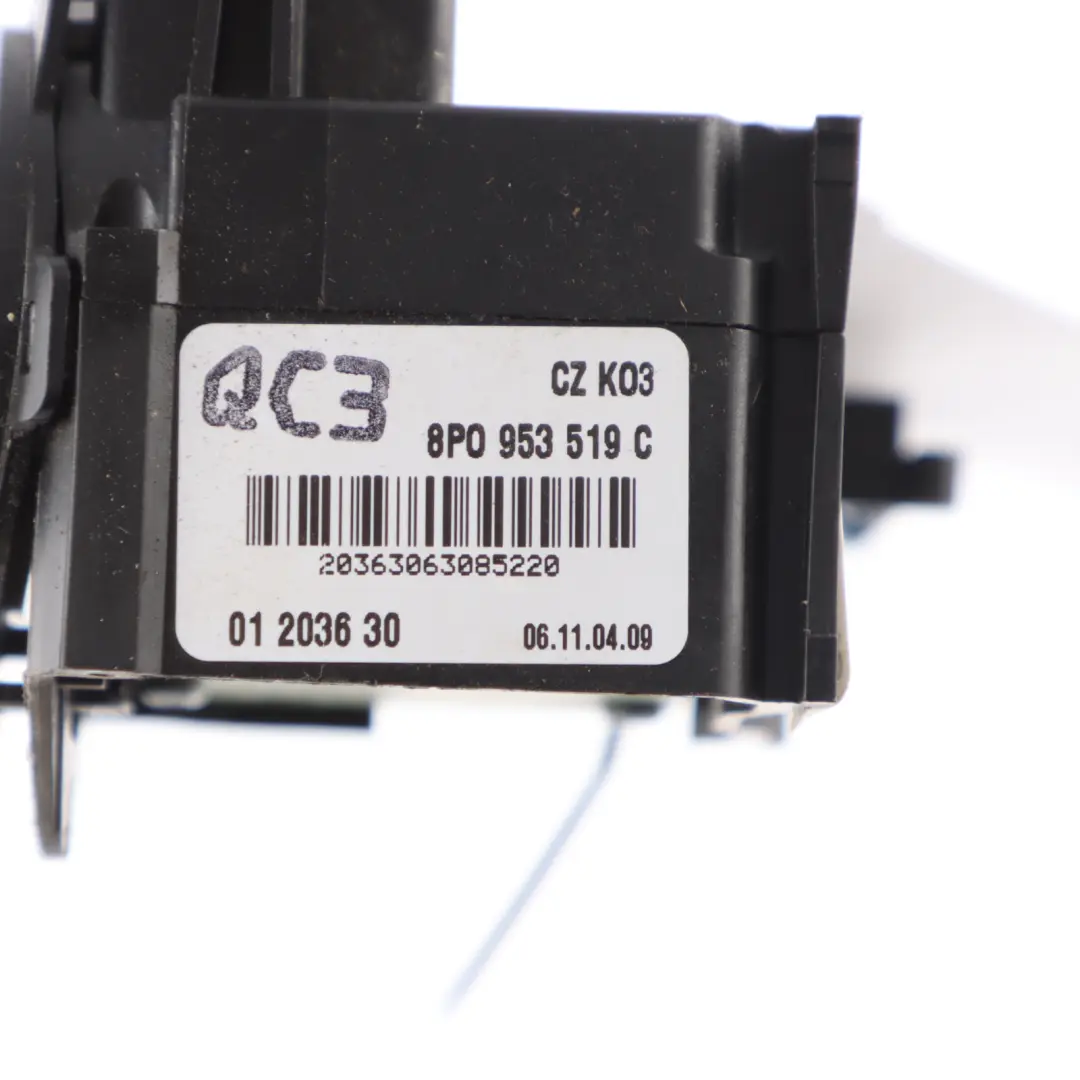 Audi TT 8J Steering Column Switch Windscreen Wiper Stalk - SKU 8P0953519C - Part number 8P0953519C