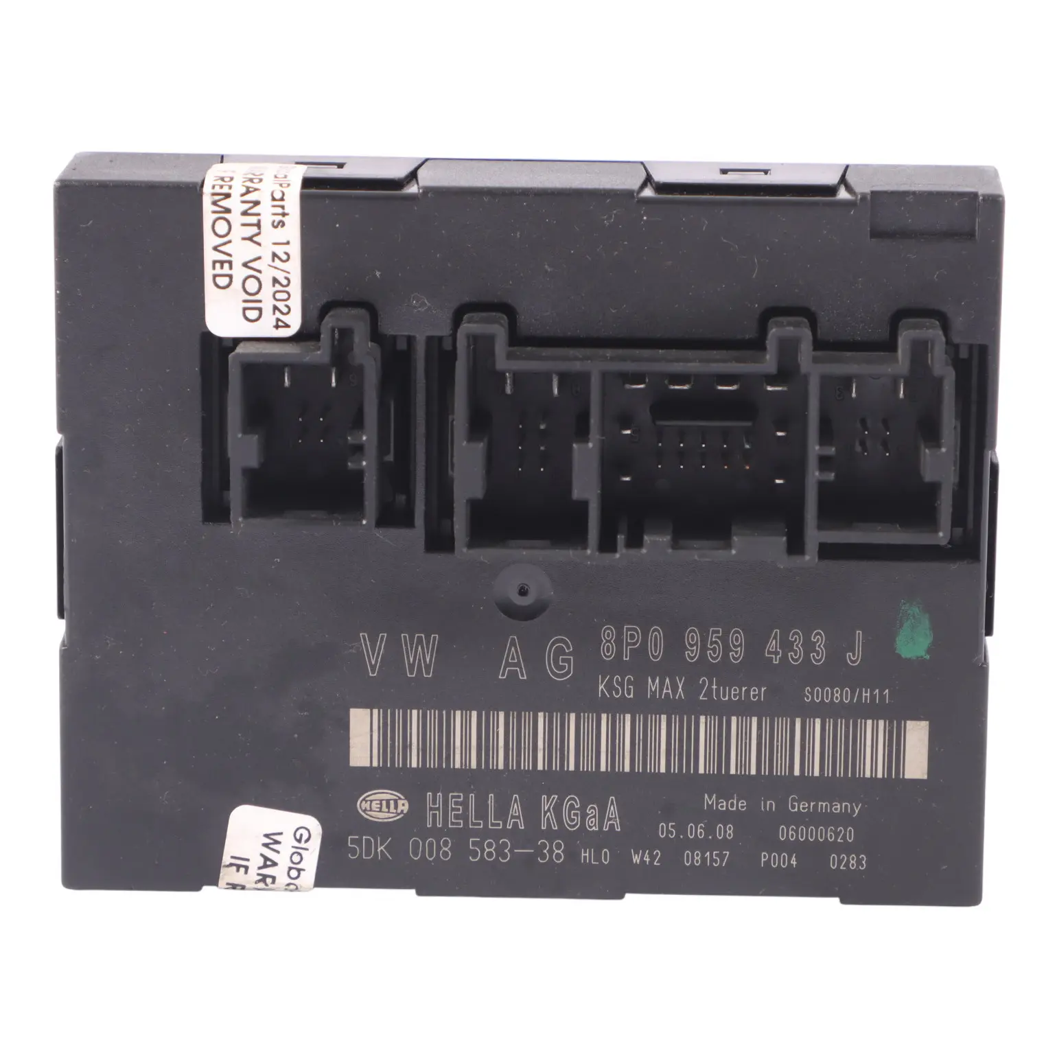 Audi A3 8P Body Control Comfort Unit Module BCM Convenience Unit ECU 8P0959433J