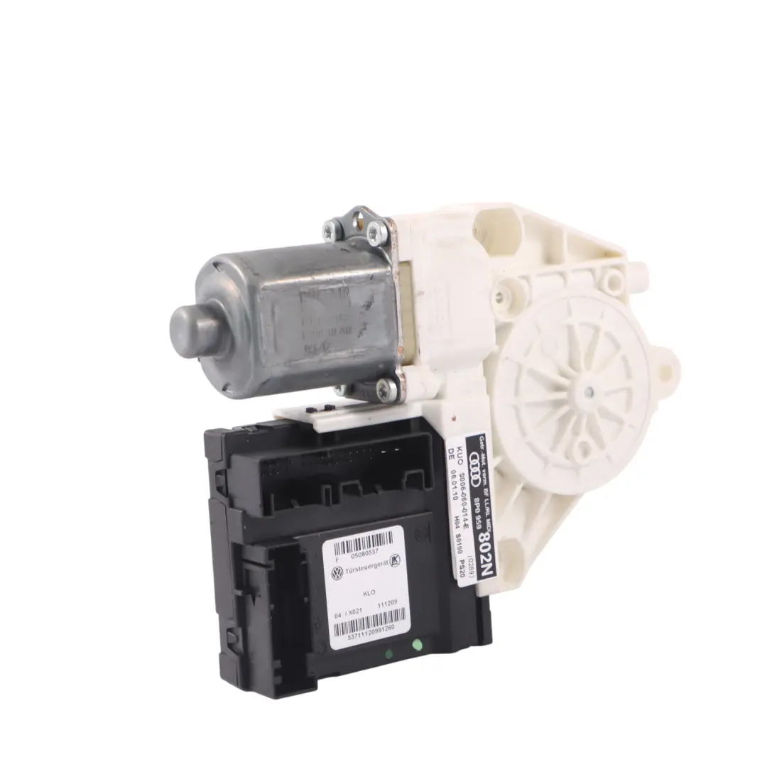 Audi A3 8P Elevalunas Delantero Motor Regulador Control Derecho - SKU 8P0959802N - Número de pieza 8P0959802N
