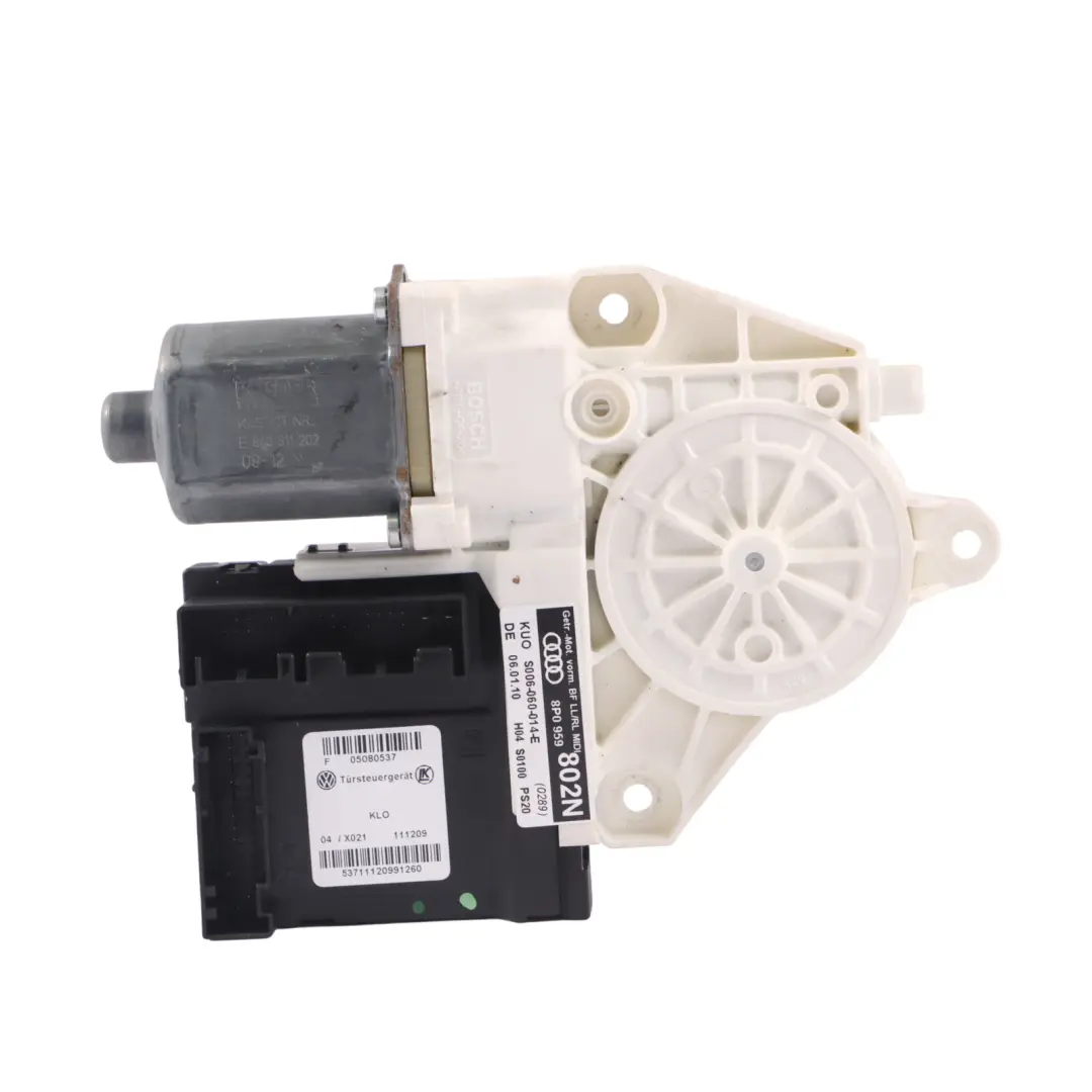 Audi A3 8P Silniczek Podnośnika Szyby Przód Prawo - SKU 8P0959802N - Numer Części 8P0959802N