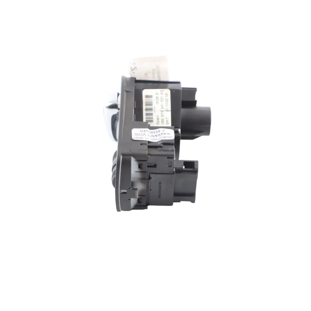 Audi A3 8P Panneau De Commande Des Phares Antibrouillard - SKU 8P2941531AE - Numéro de pièce 8P2941531AE