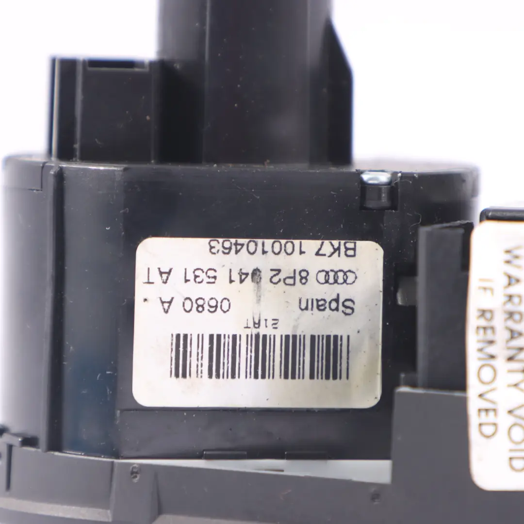 Audi S3 A3 8P Faro antiniebla Panel control interruptor salpicadero - SKU 8P2941531AT - Número de pieza 8P2941531AT