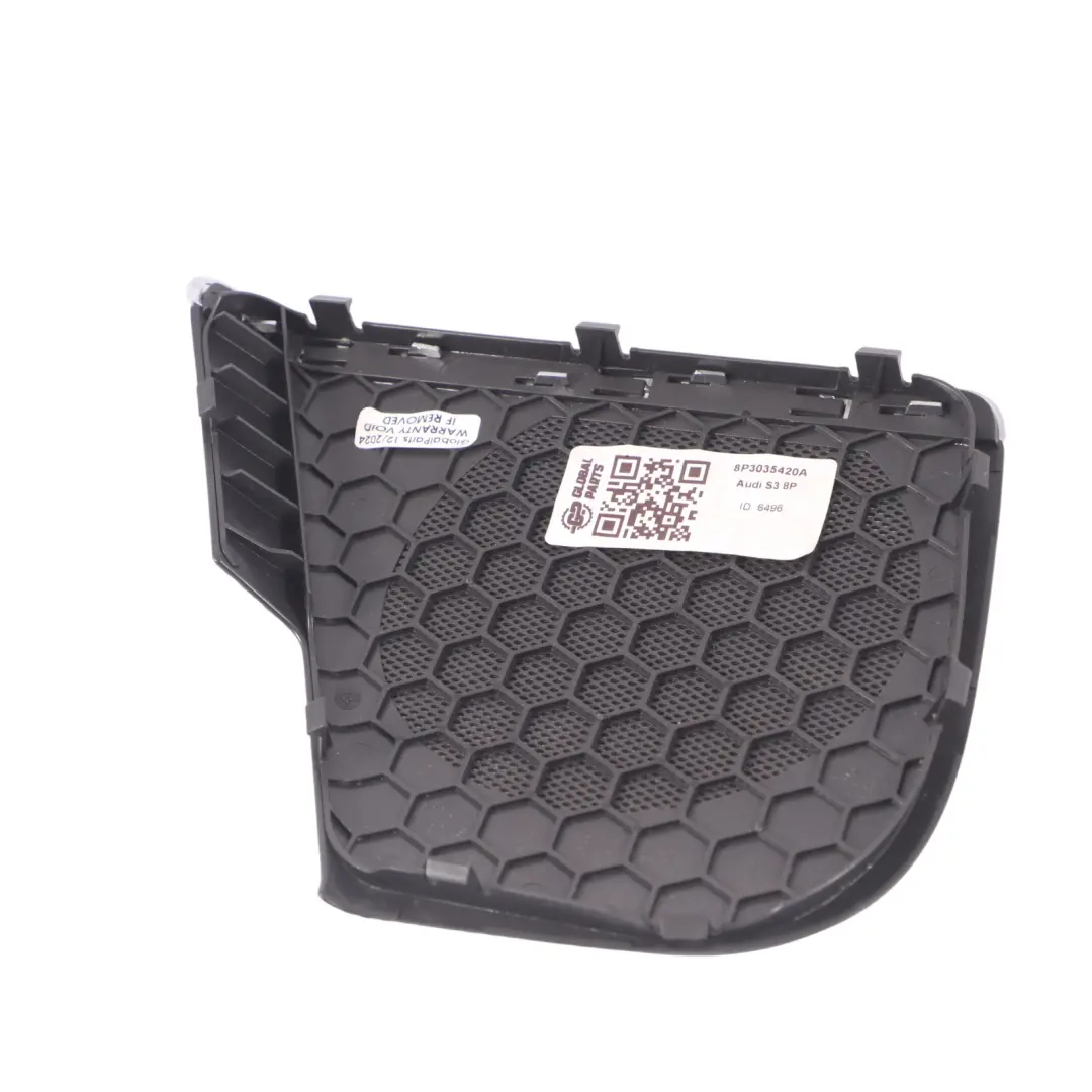 Audi S3 8P Front Door Speaker Cover Card Trim Panel Right O/S - SKU 8P3035420A - Part number 8P3035420A