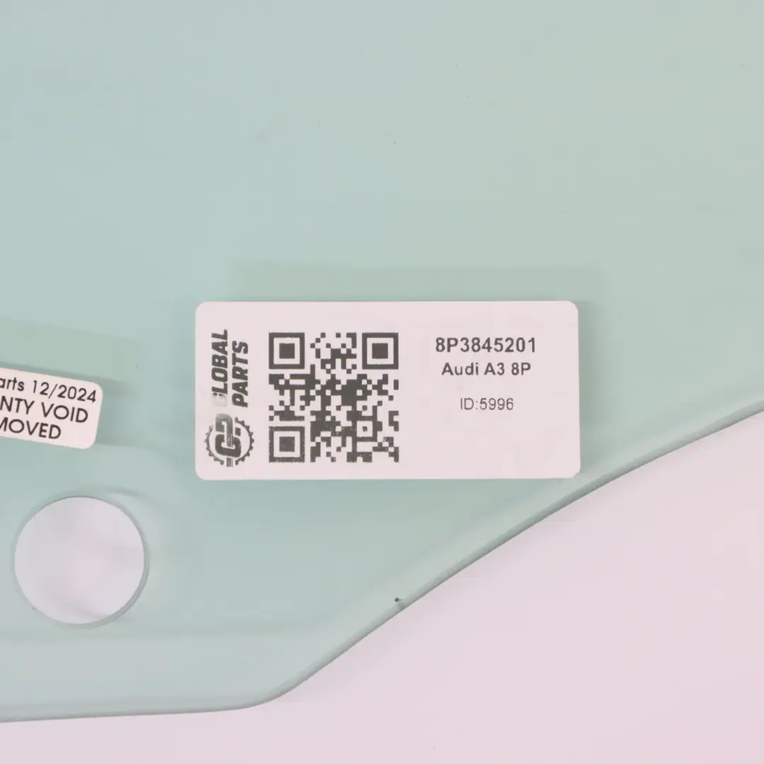 Door Window Glass Front Left N/S AS2 Green Glazing to Audi A3 8P with Part number 8P3845201 Audi A3 8P Door Window Glass Front Left N/S AS2 Green Glazing - SKU 8P3845201 - Part number 8P3845201