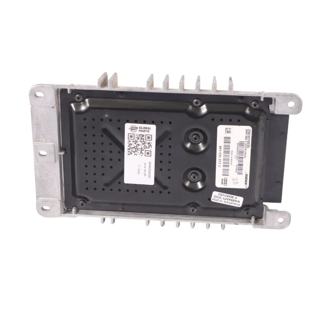 Audio Sound BOSE Verstärker Stereo System Modul für Audi S3 8P mit Teilenummer 8P4035223D Audi S3 8P Audio Sound BOSE Verstärker Stereo System Modul - SKU 8P4035223D - Teilenummer 8P4035223D