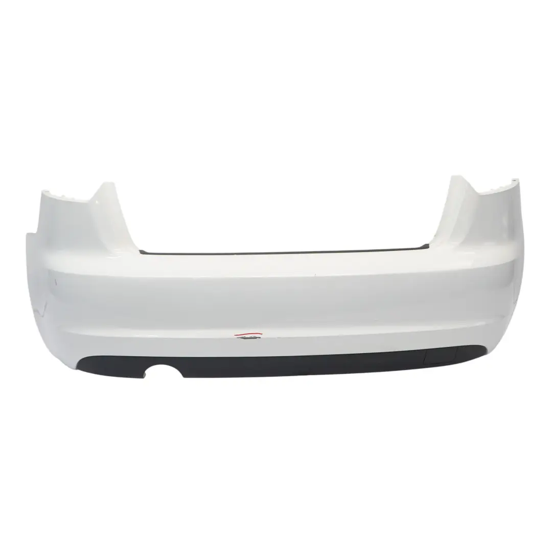 Audi A3 8P Sportback Rear Bumper Trim Panel Covering Ibis White - Y9C - SKU 8P4807303G-IWH1 - Part number 8P4807303G