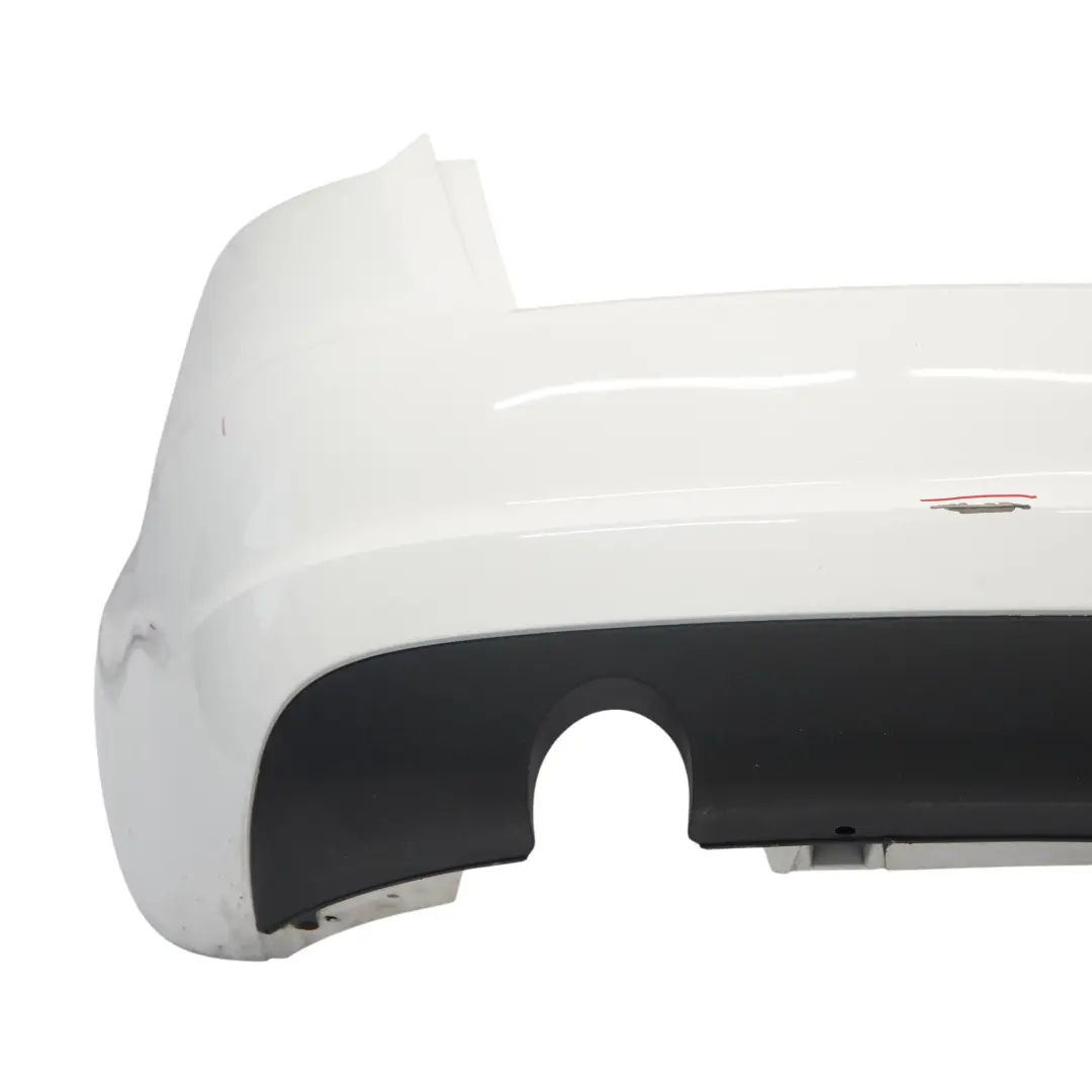 Audi A3 8P Sportback Rear Bumper Trim Panel Covering Ibis White - Y9C - SKU 8P4807303G-IWH1 - Part number 8P4807303G
