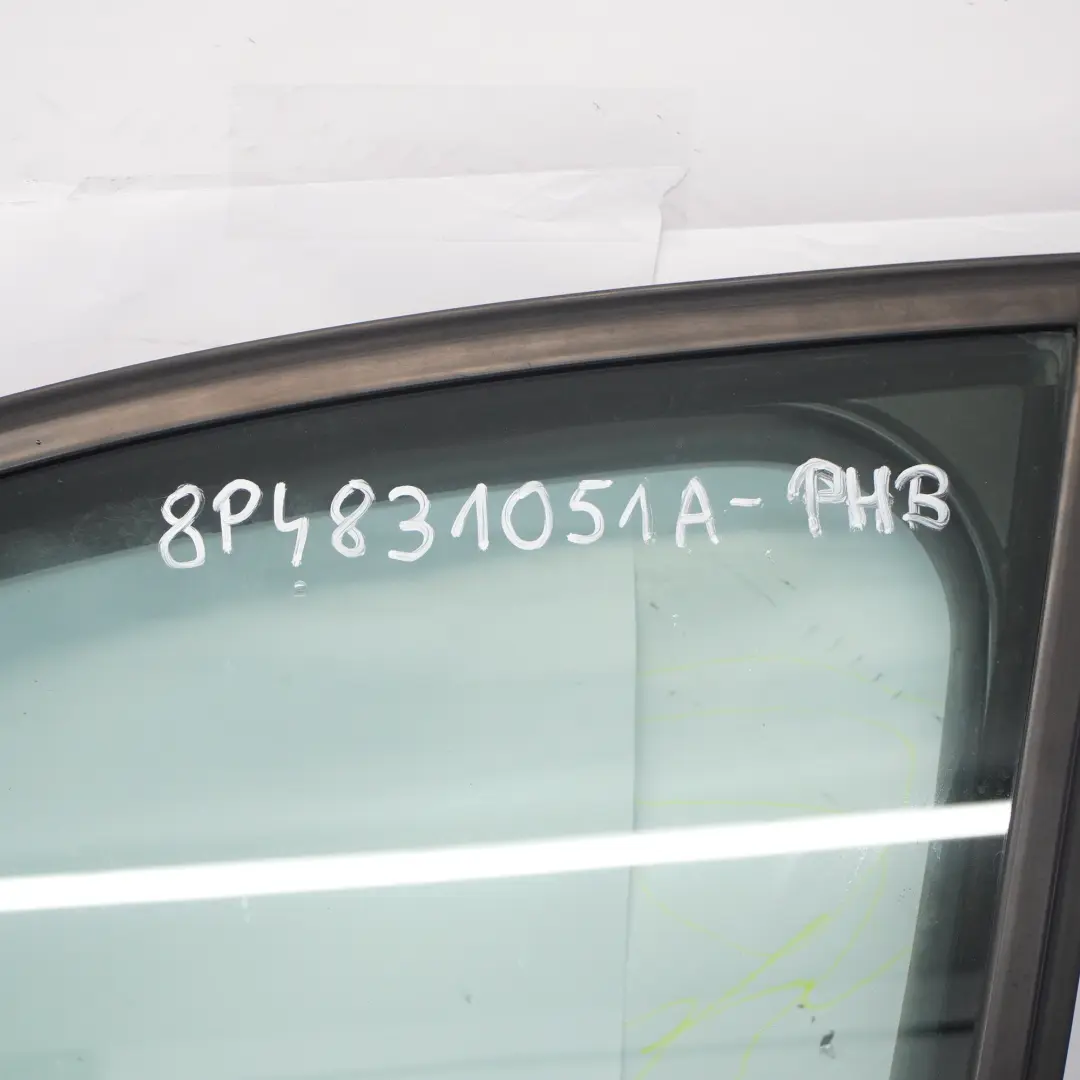 Audi A3 8P Sportback Drzwi Lewe Przednie Phantom Black Czarny Metalik - Z9Y - SKU 8P4831051A-PHB - Numer Części 8P4831051A