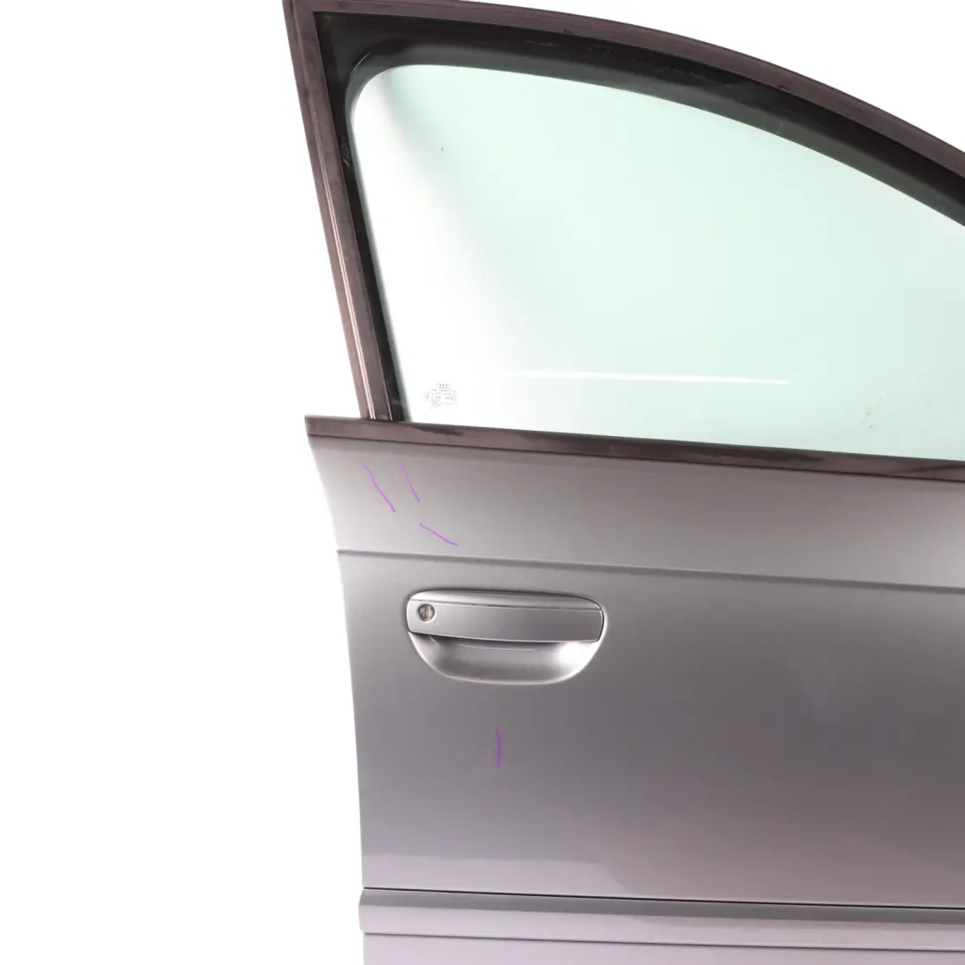 Audi A3 8P Sportback Door Front Right O/S Covering Panel Condor Grey - Y7E - SKU 8P4831052A-CGR - Part number 8P4831052A