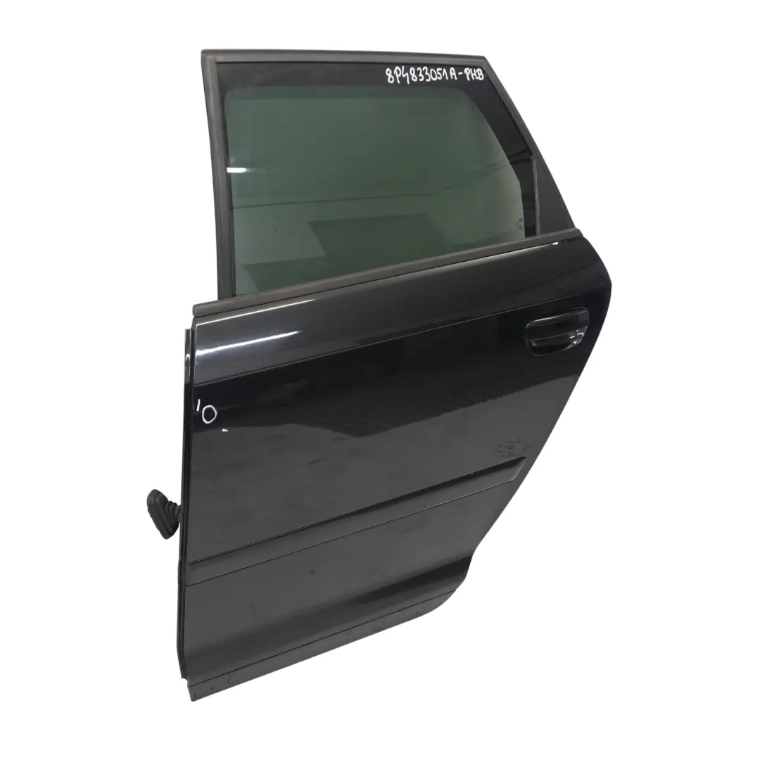 Sportback Porta posteriore sinistra Phantom Black - Z9Y per Audi A3 8P con numero di parte 8P4833051A Audi A3 8P Sportback Porta posteriore sinistra Phantom Black - Z9Y - SKU 8P4833051A-PHB - Numero di parte 8P4833051A