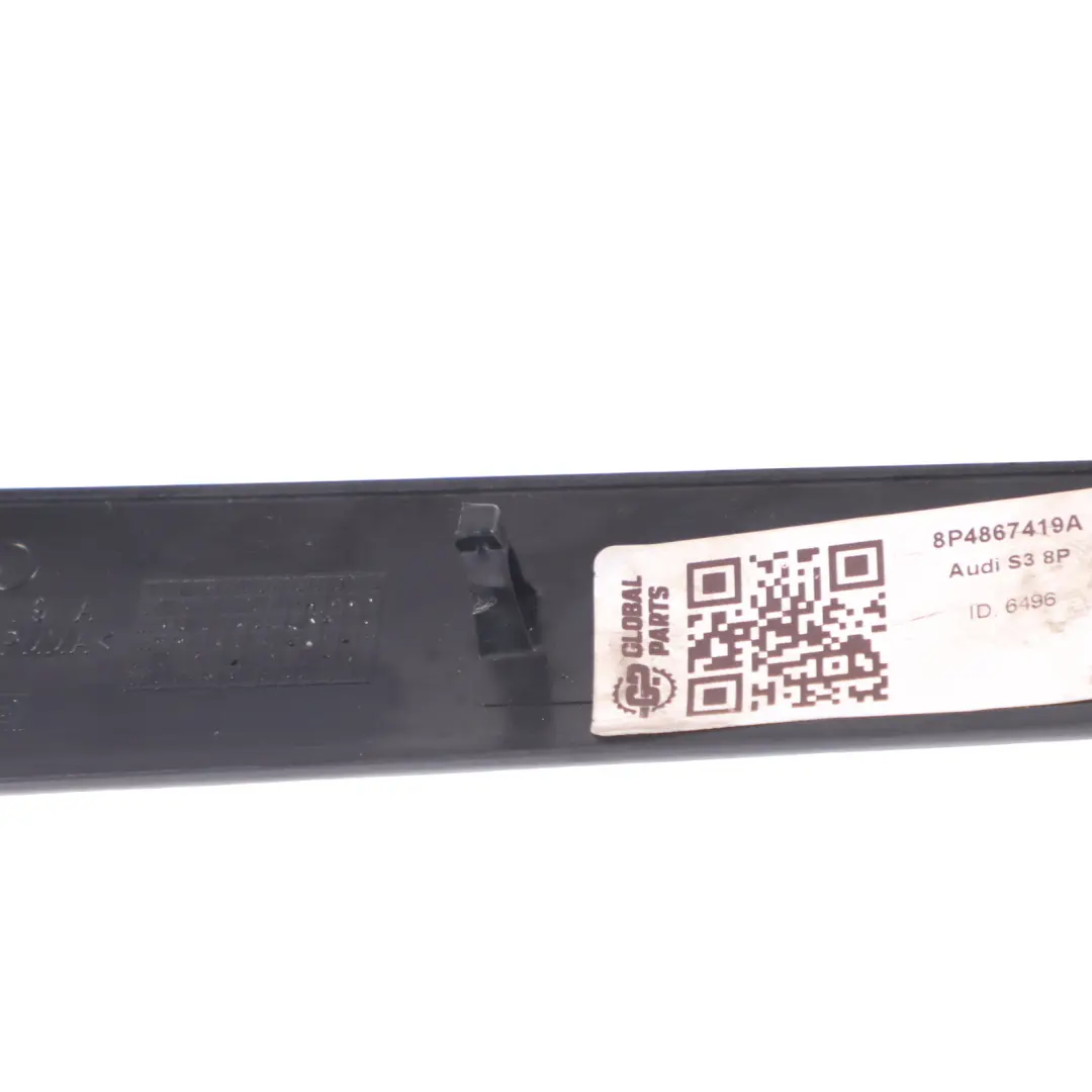 Audi S3 8P Interior Door Trim Cover Strip Rear Left N/S 8P4867409A - SKU 8P4867419A - Part number 8P4867419A