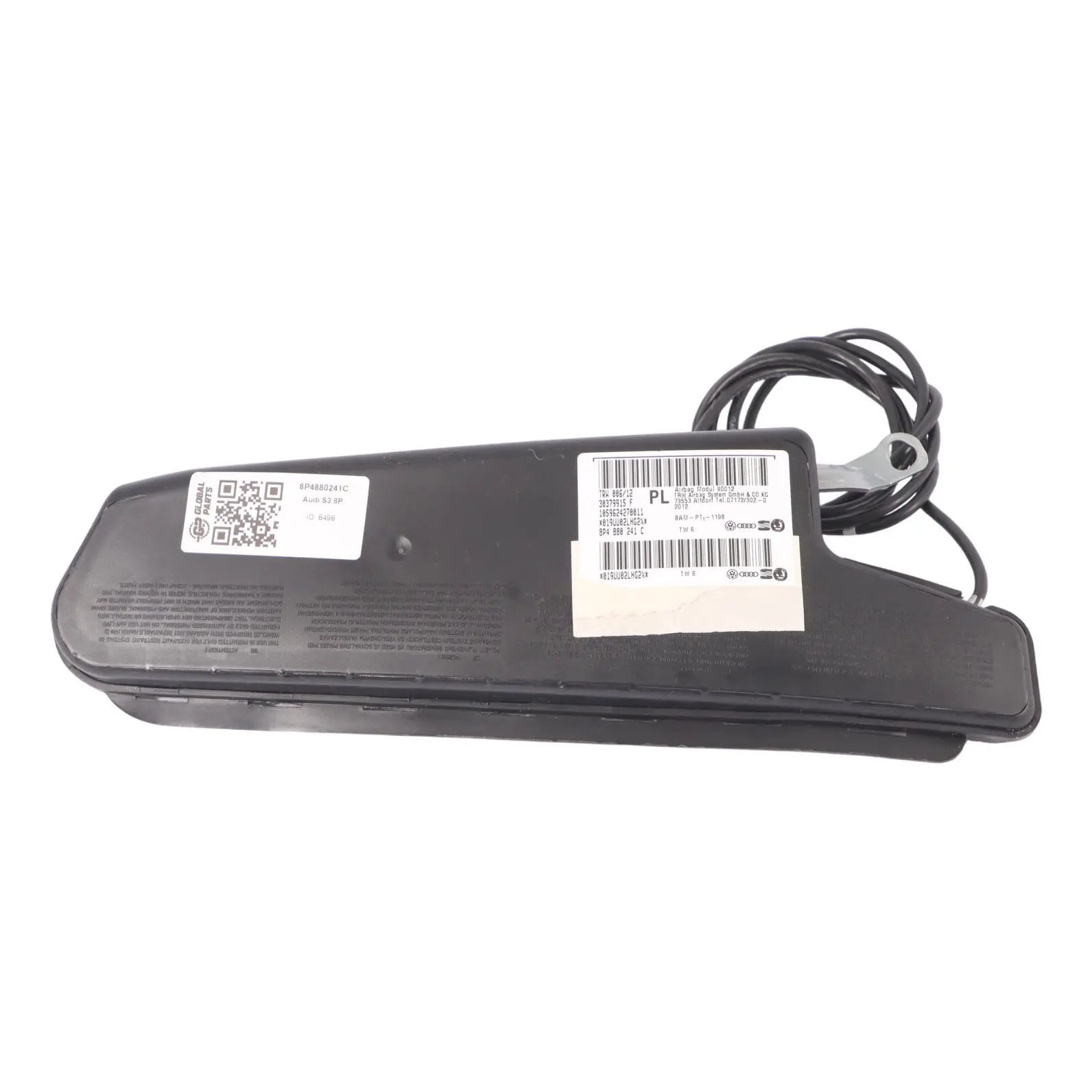 Audi S3 8P Modulo aria laterale sedile anteriore sinistro 8P4880241C