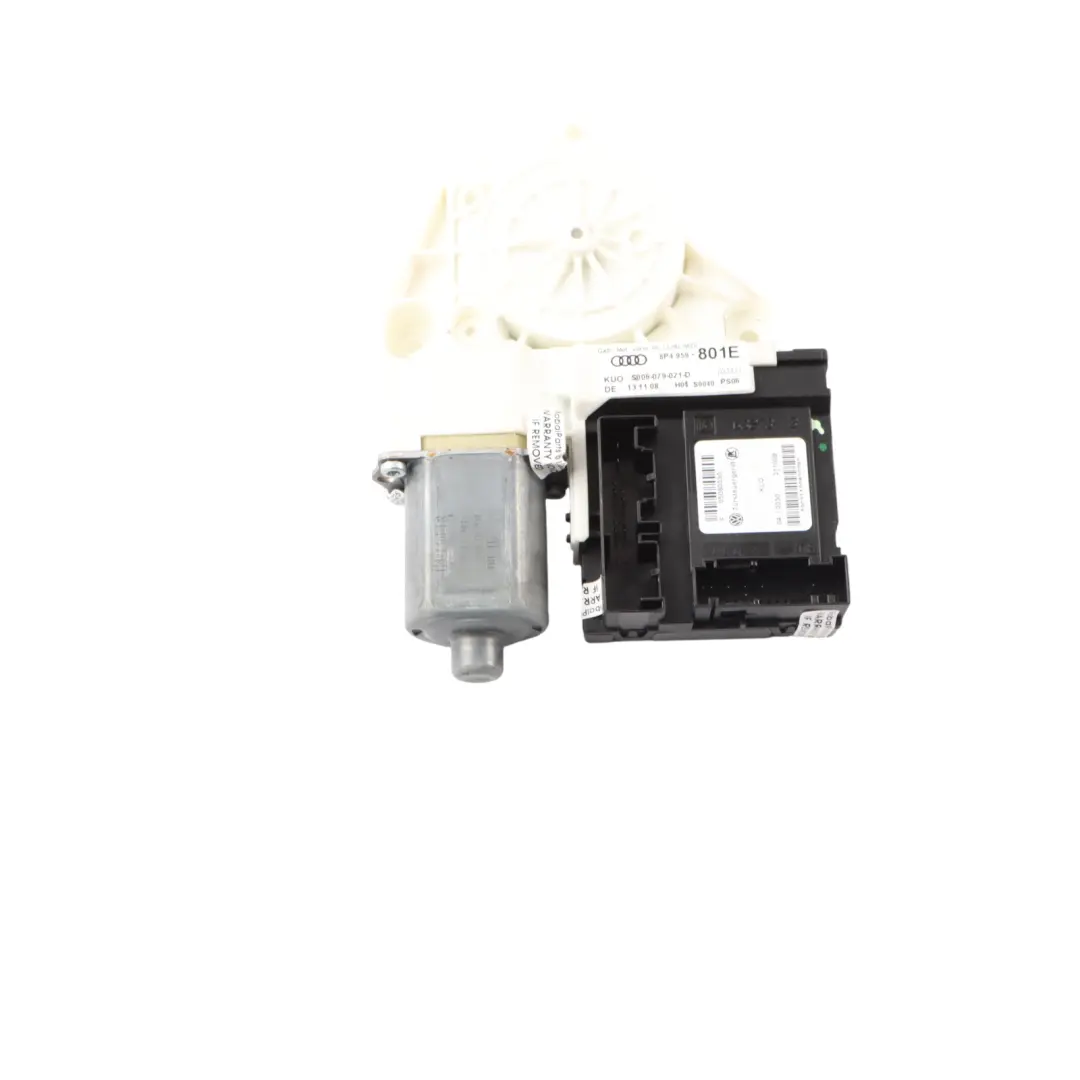 Audi A3 8P Alzacristalli Porta Posteriore Sinistra Regolatore Motore - SKU 8P4959801E - Numero di parte 8P4959801E