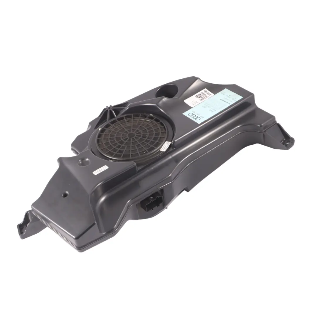 Subwoofer Altavoz de graves trasero para Audi A3 8P con número de pieza 8P7035382 Audi A3 8P Subwoofer Altavoz de graves trasero - SKU 8P7035382 - Número de pieza 8P7035382