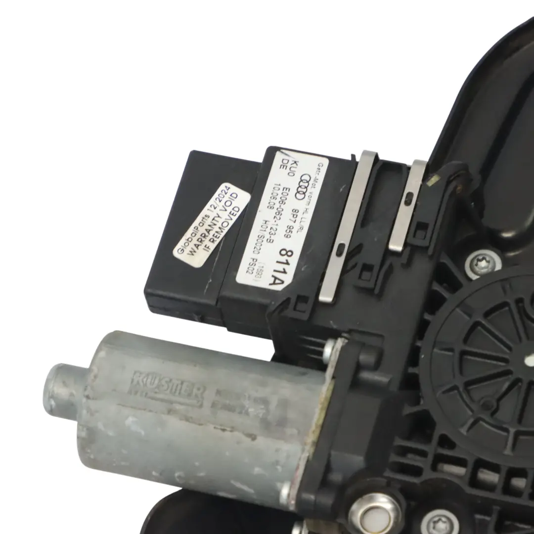 Audi A3 8P Meccanismo regolatore alzacristalli posteriore sinistro - SKU 8P7839397B - Numero di parte 8P7839397B