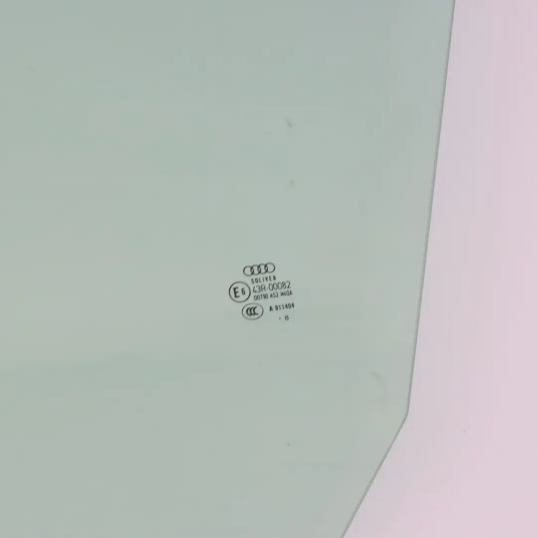 Audi A3 8P Front Door Side Window Glass Left N/S AS2 - SKU 8P7845201 - Part number 8P7845201