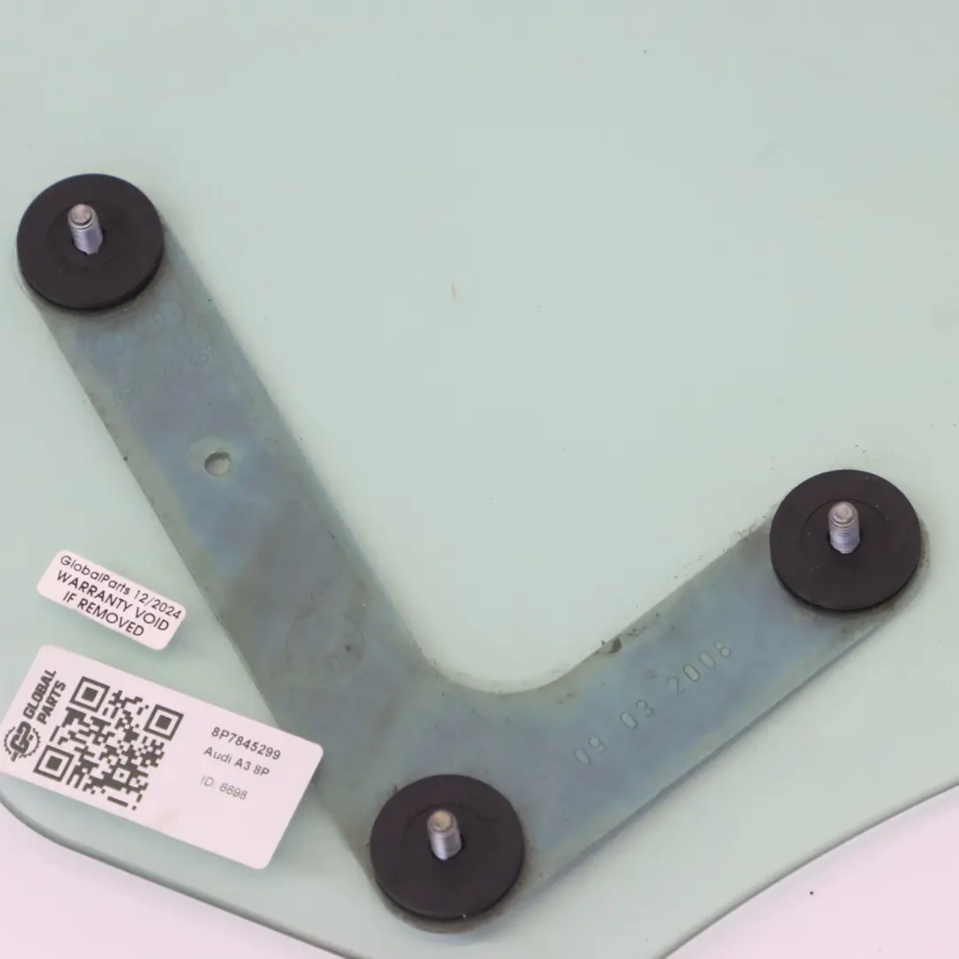 Cristal Puerta Trasera Izquierda AS2 para Audi A3 8P Cabrio con número de pieza 8P7845299 Audi A3 8P Cabrio Cristal Puerta Trasera Izquierda AS2 - SKU 8P7845299 - Número de pieza 8P7845299